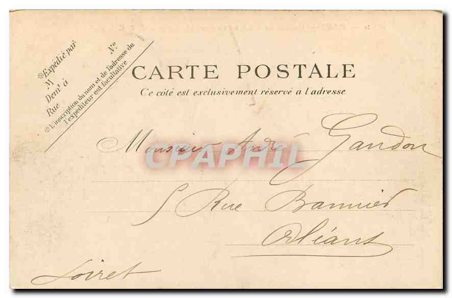 CPA Paris l'Hotel de Ville et le Pont d'Arcole  — Rückseite