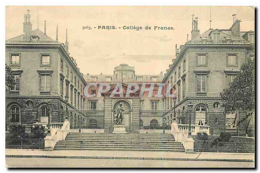 CPA Paris College de France 