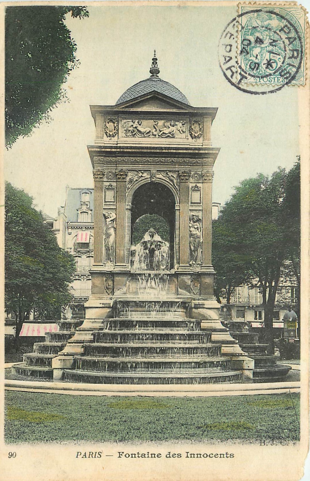 CPA Paris Fontaine des Innocents 