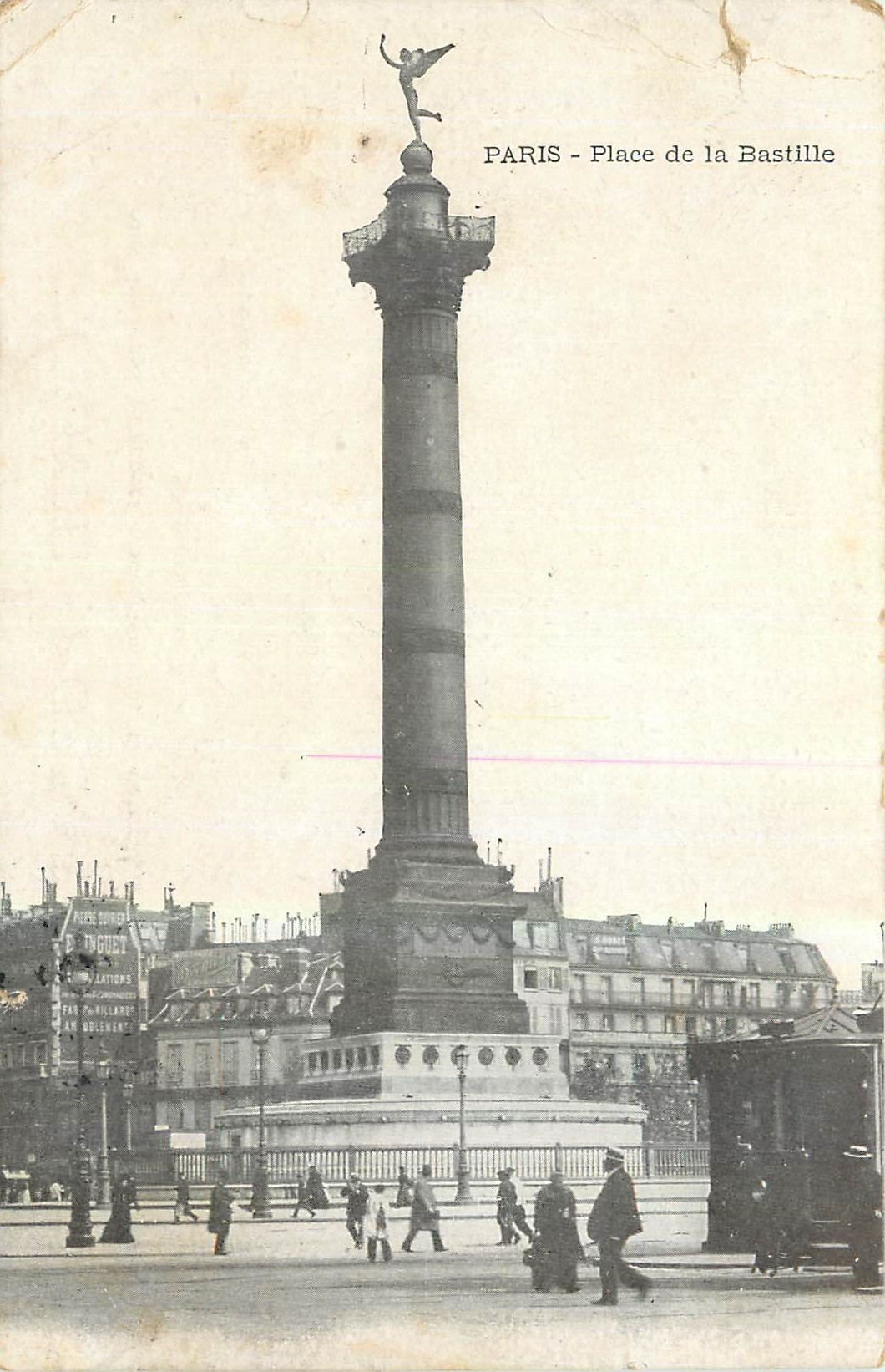 CPA Paris Place de la Bastille 