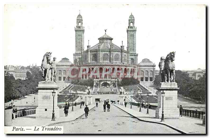 CPA Paris Le Trocadero 