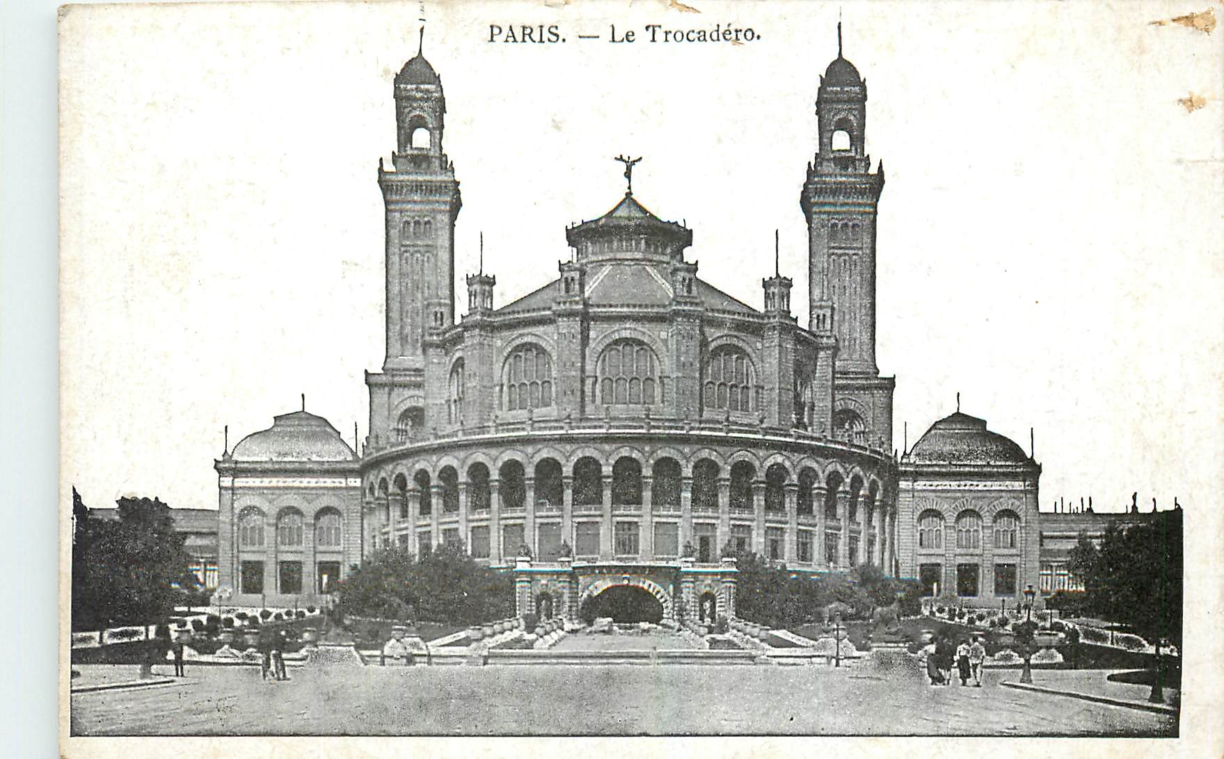 CPA Paris Le Trocadero 