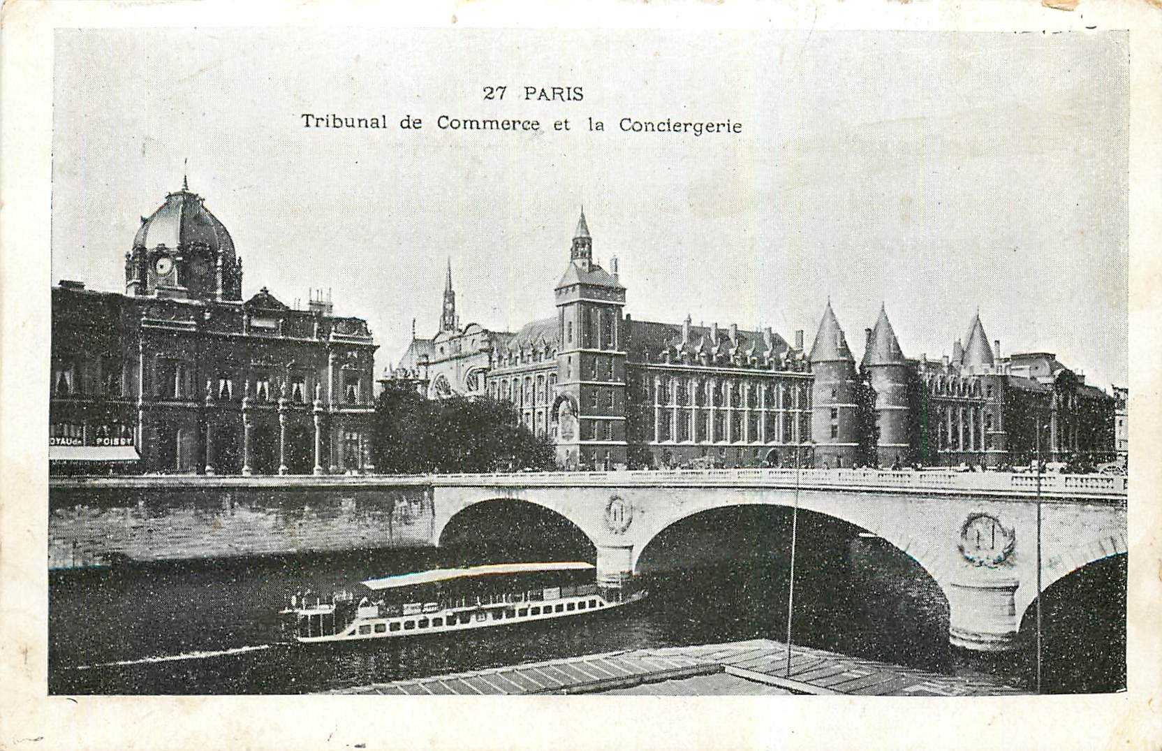 CPA Paris Tribunal de Commercee et la Conciergerie 