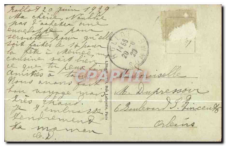 ROLLLOT (Somme) — Quartier de Beauvoir — Édition Treney-Maujetit — Rückseite