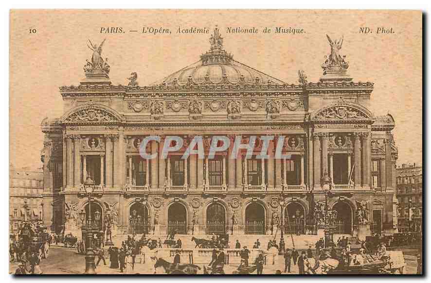 CPA Paris L'Opera Academie Nationale de Musique 