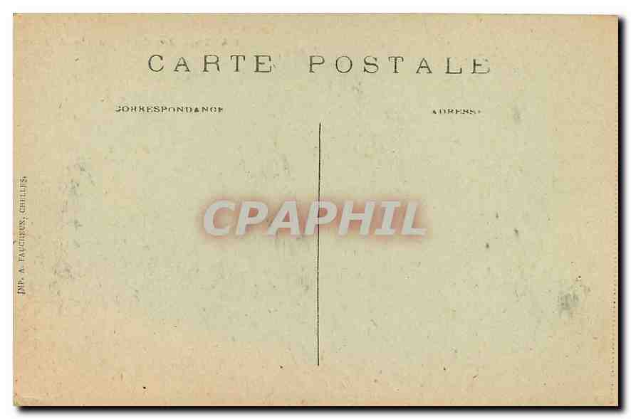 CPA Paris La Gare du Nord  — Rückseite