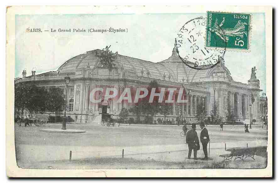 CPA Paris Le Grand Palais Champs Elysees 