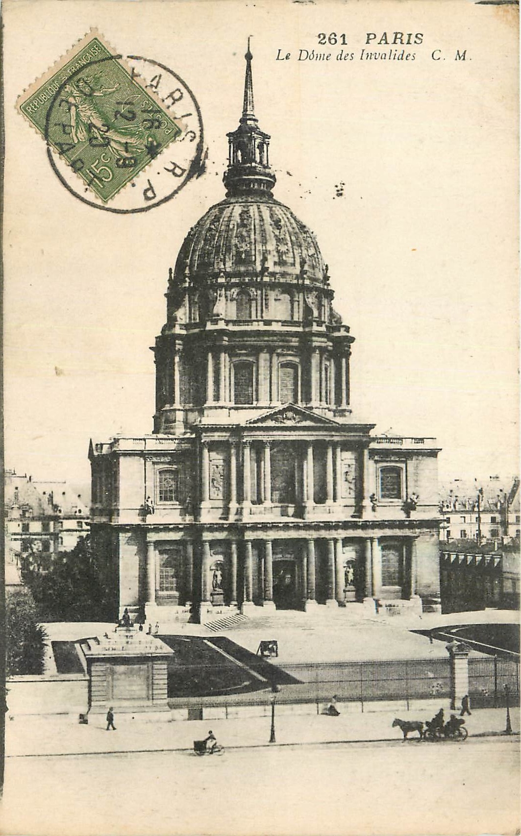 CPA Paris Le Dome des Invalides 