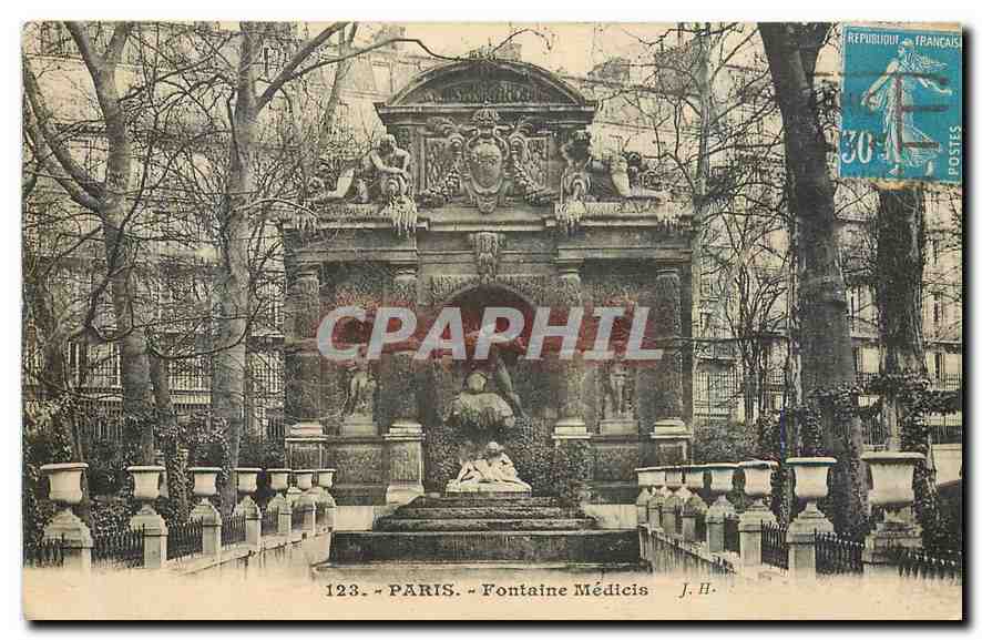 CPA Paris Fontaine Medicis 