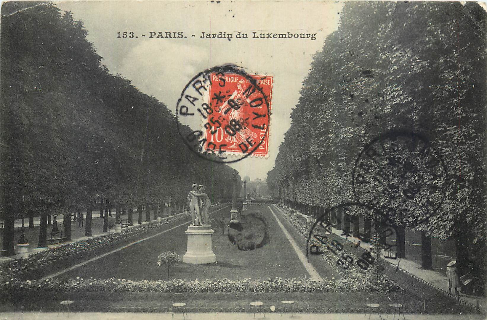CPA Paris Jardin du Luxembourg 