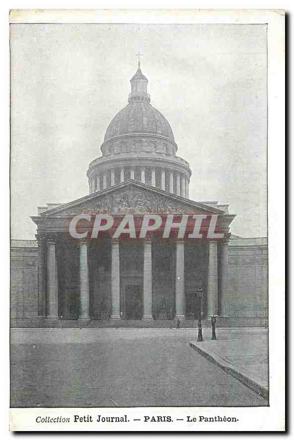 CPA Collection Petit Journal Paris Le Pantheon 