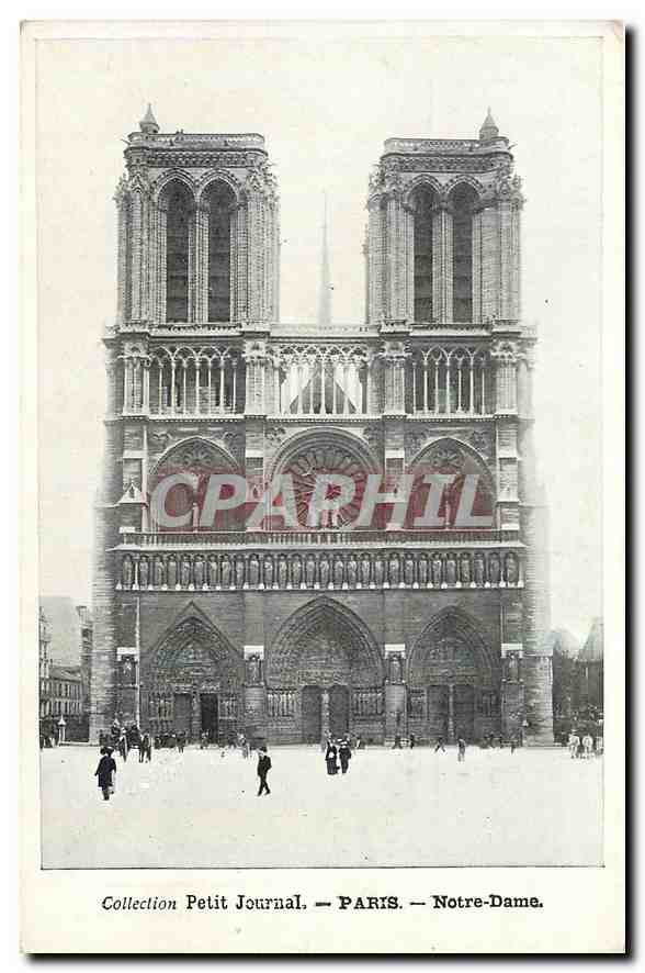CPA Collection Petit Journal Paris Notre Dame 