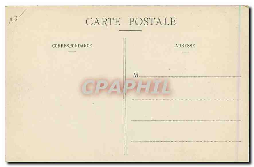 CPA Paris Le Rond Point des Champs Elysees  — Rückseite