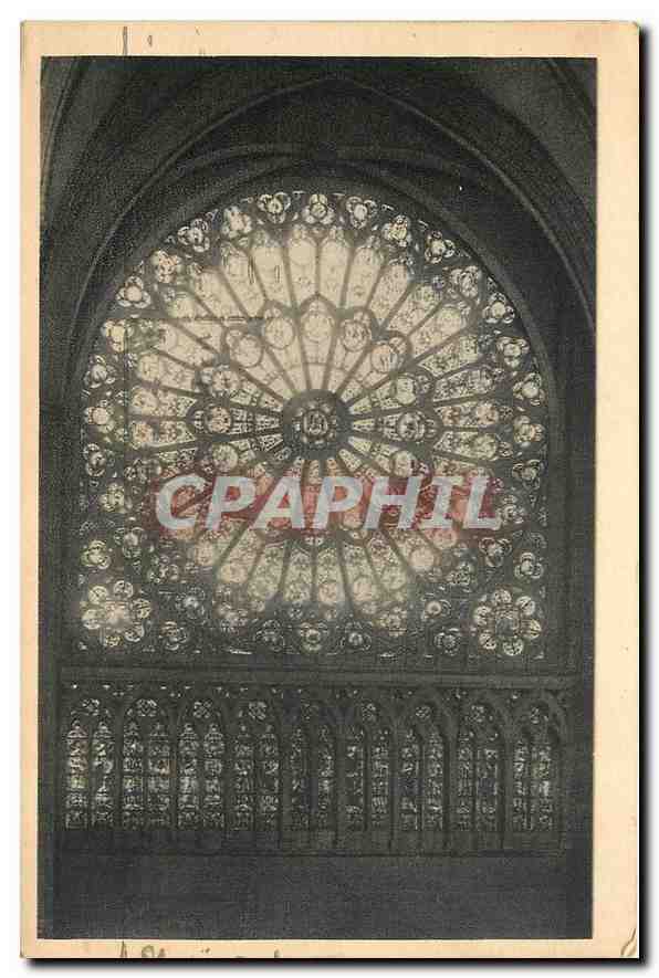 CPA Notre Dame de Paris Rose Sud 
