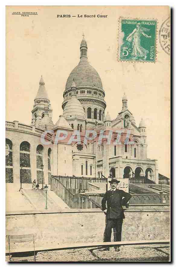 CPA Paris Le Sacre Coeur 