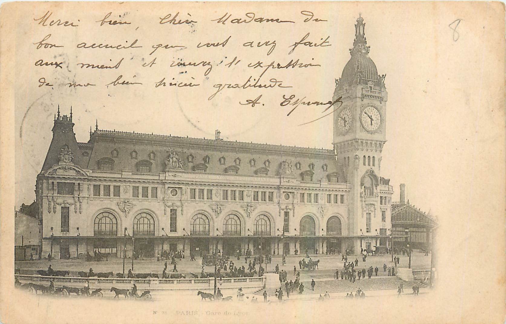 CPA Paris Gare de Lyon