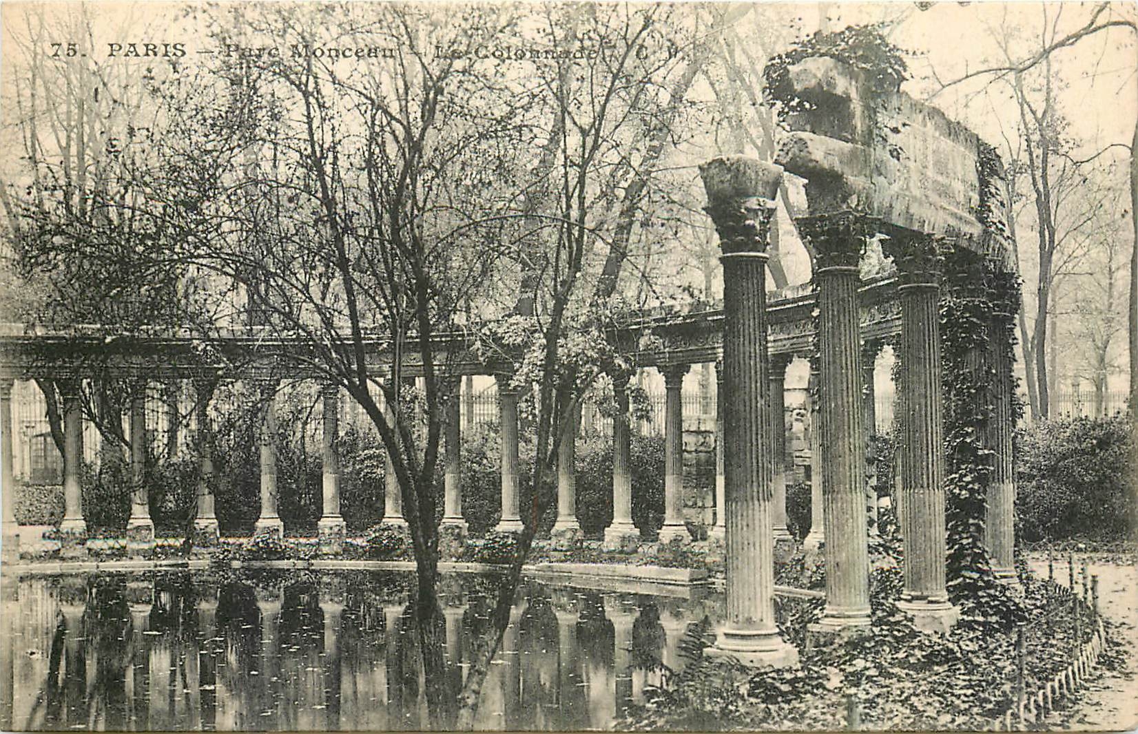 CPA Paris Parc Monceau La Colonnade 