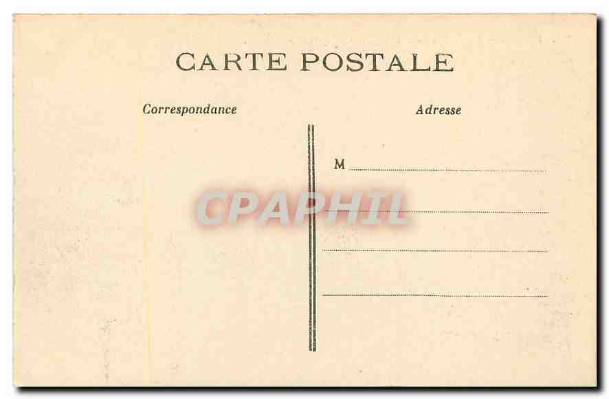 CPA Paris Parc Monceau La Colonnade  — Rückseite