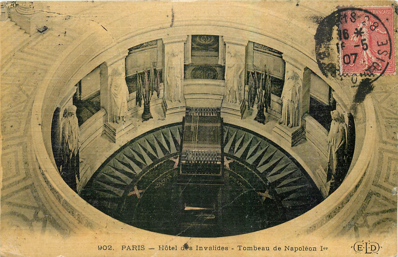 CPA Paris Hotel des Invalides Tombeau de Napoleon I 
