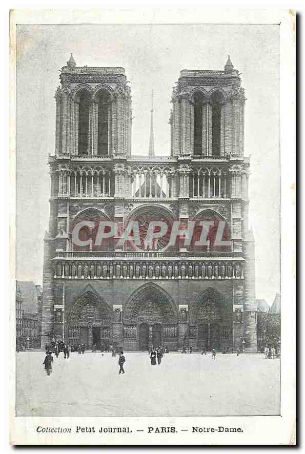 CPA Collection Petit Journal Paris Notre Dame 