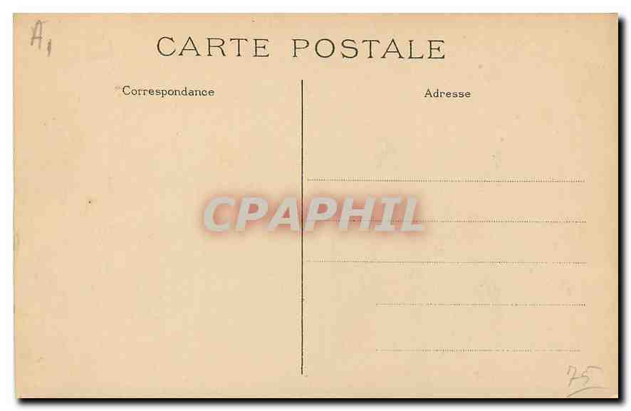 CPA Paris Notre Dame vue de cote  — Verso