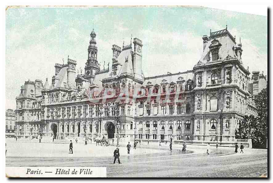 CPA Paris Hotel de Ville 