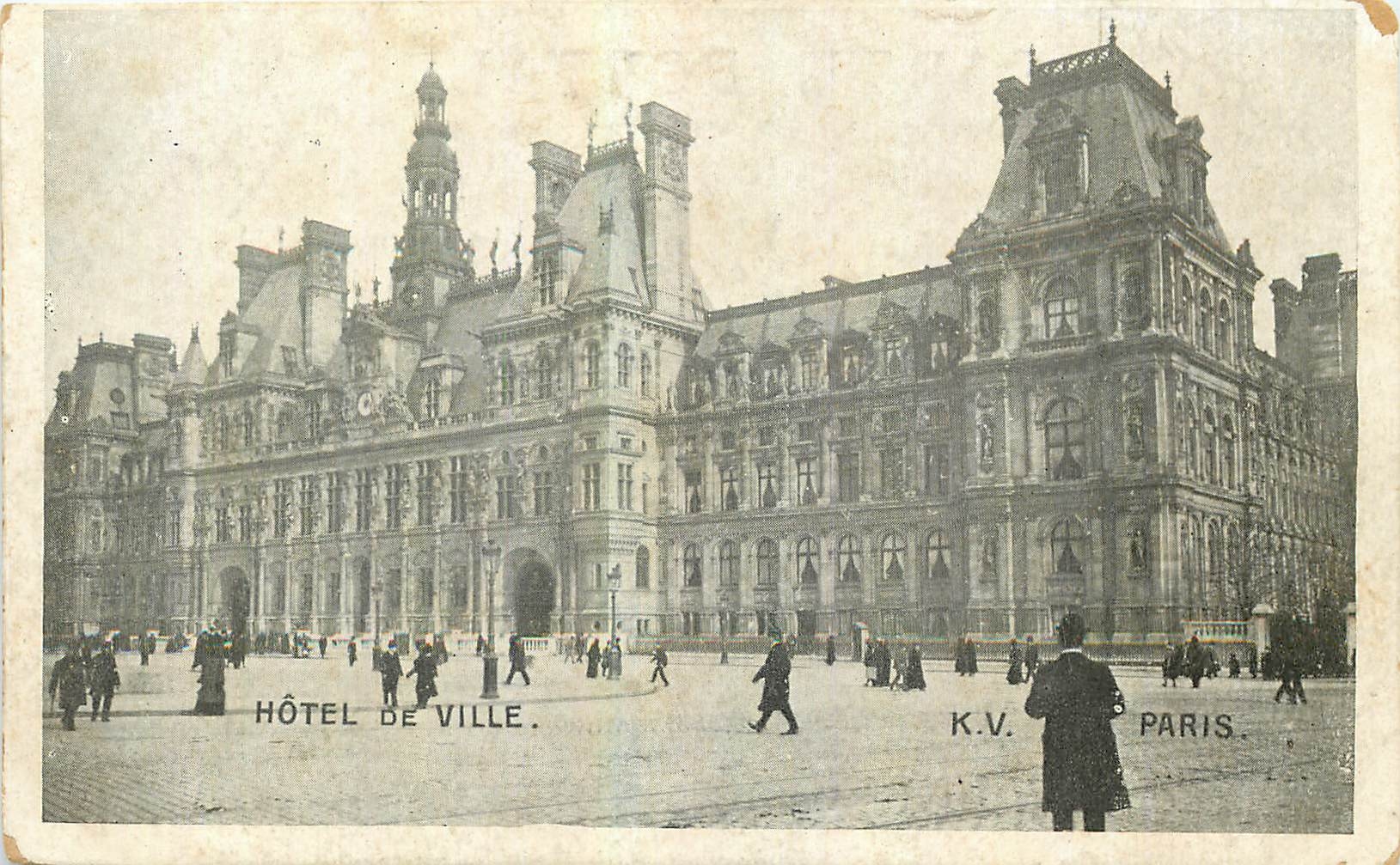 CPA Hotel de Ville Paris 