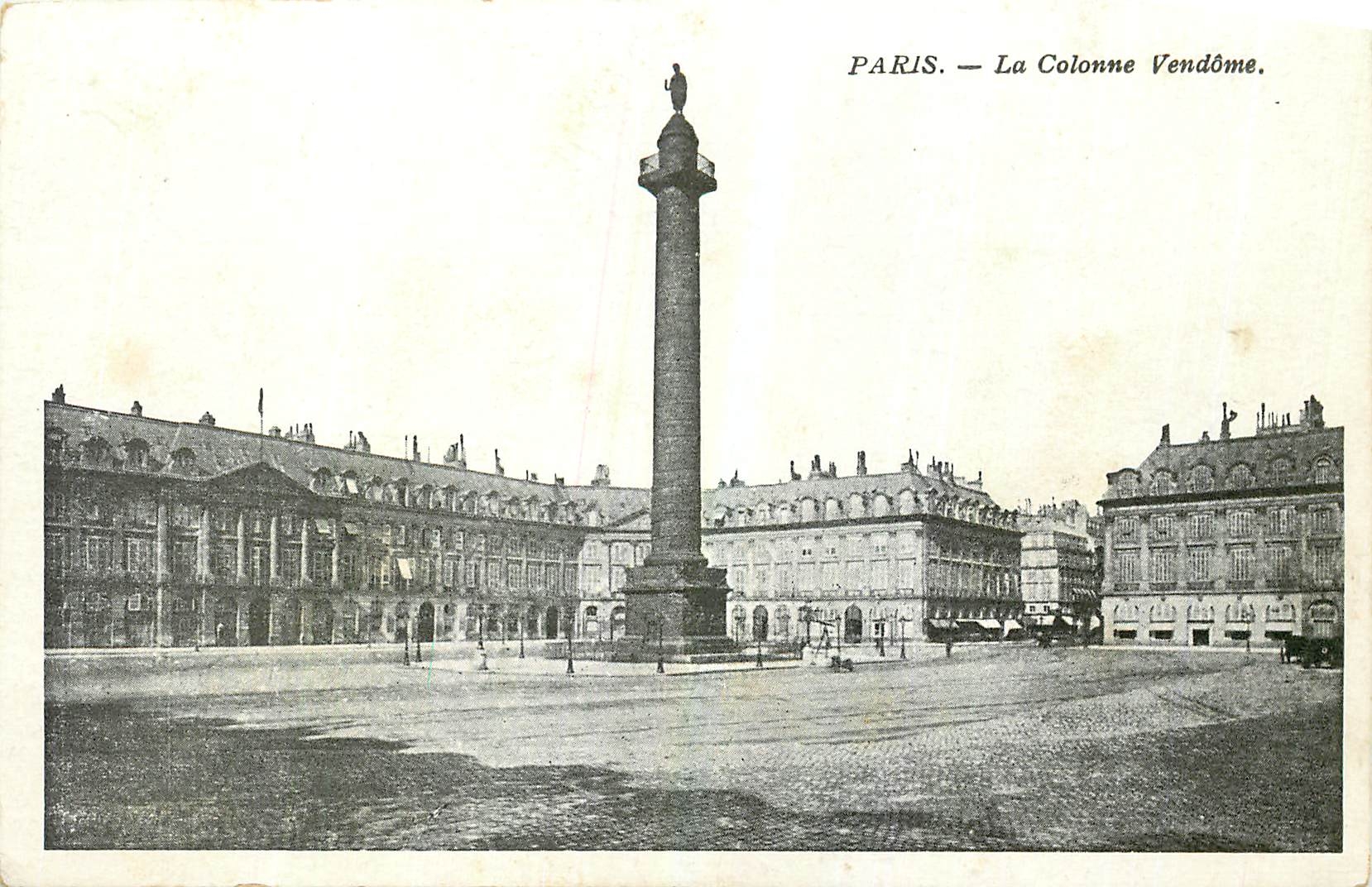 CPA Paris La Colonne Vendome 