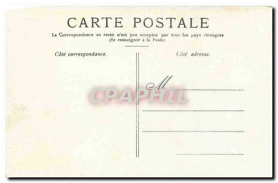 CPA Paris La Colonne Vendome  — Rückseite