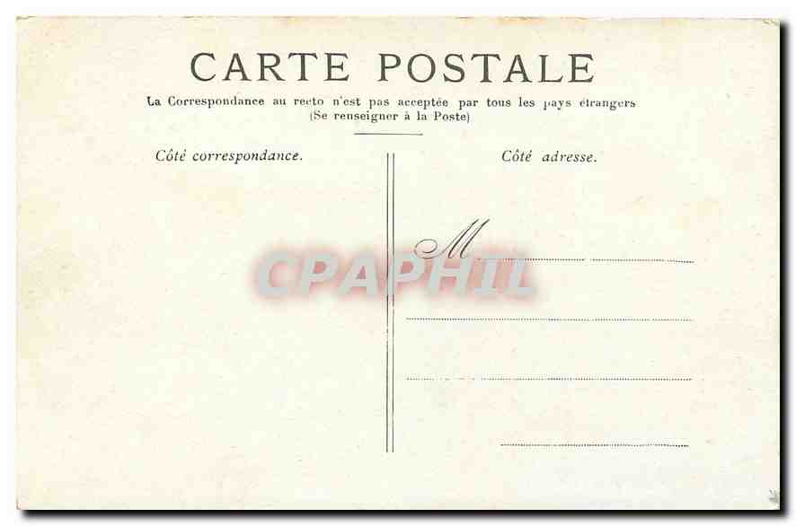 CPA Paris La Madeleine  — Verso
