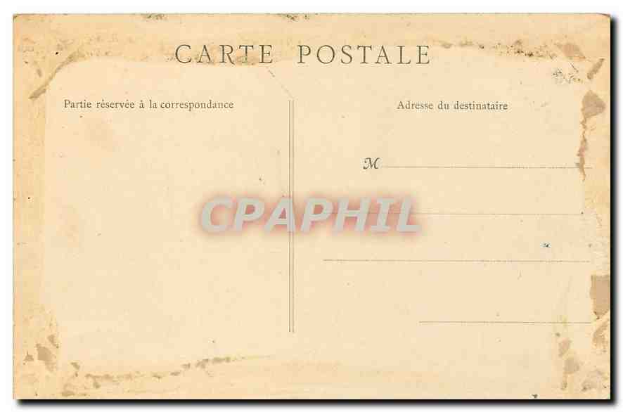 CPA Paris Arc de Triomphe du Carrousel  — Rückseite