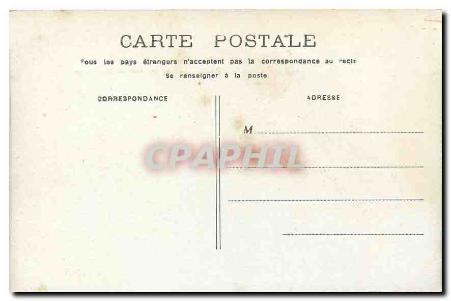 CPA Paris Le Lac du Bois de Boulogne  — Verso