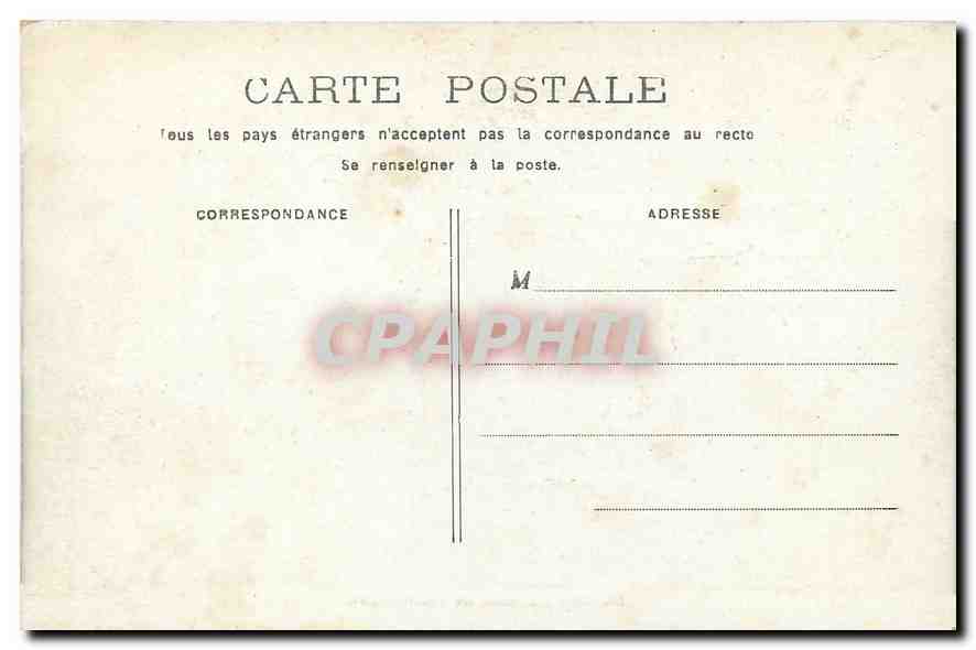 CPA Paris La Seine au Pont Royal  — Rückseite
