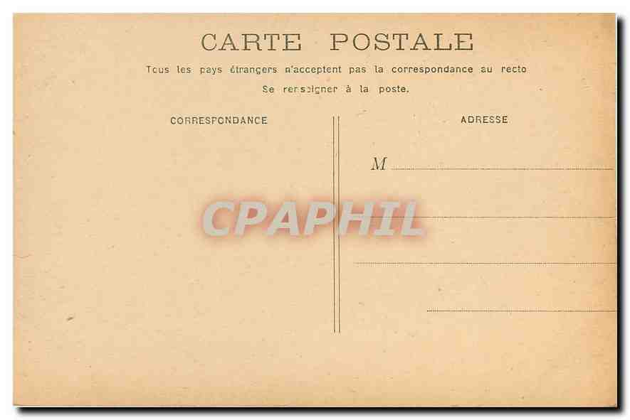 CPA Paris Palais du Luxembourg  — Rückseite