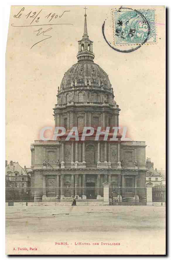 CPA Paris L'Hotel des Invalides 