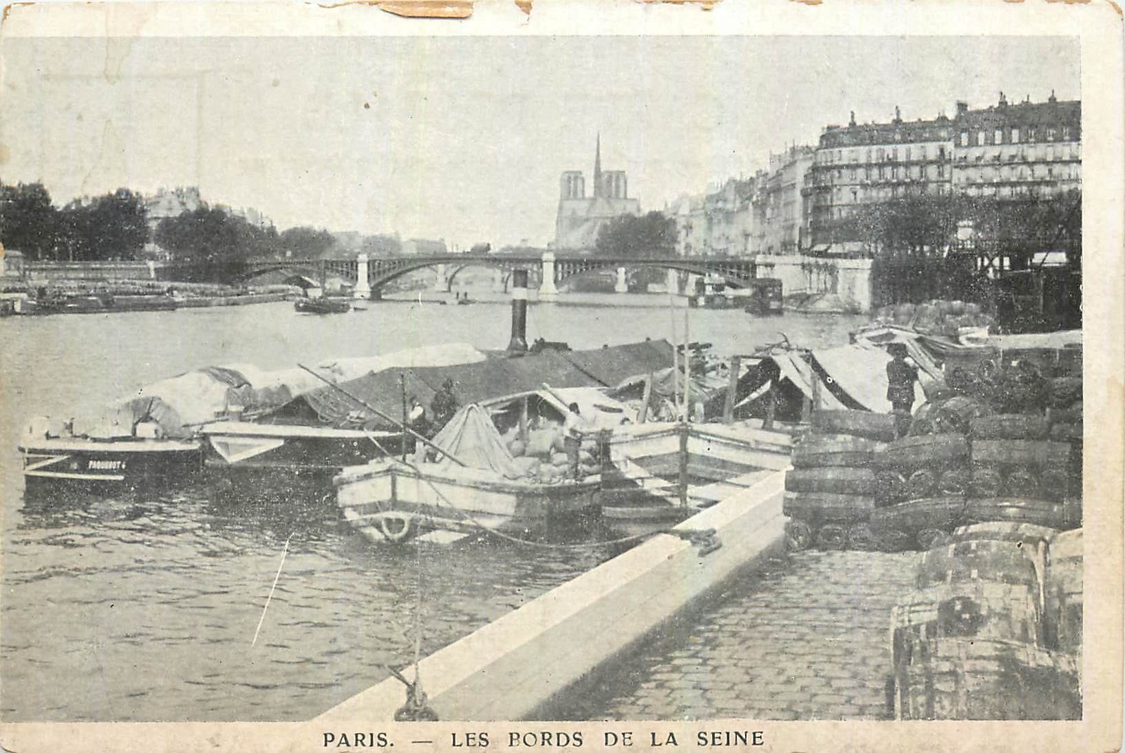 CPA Paris Les Bords de la Seine 