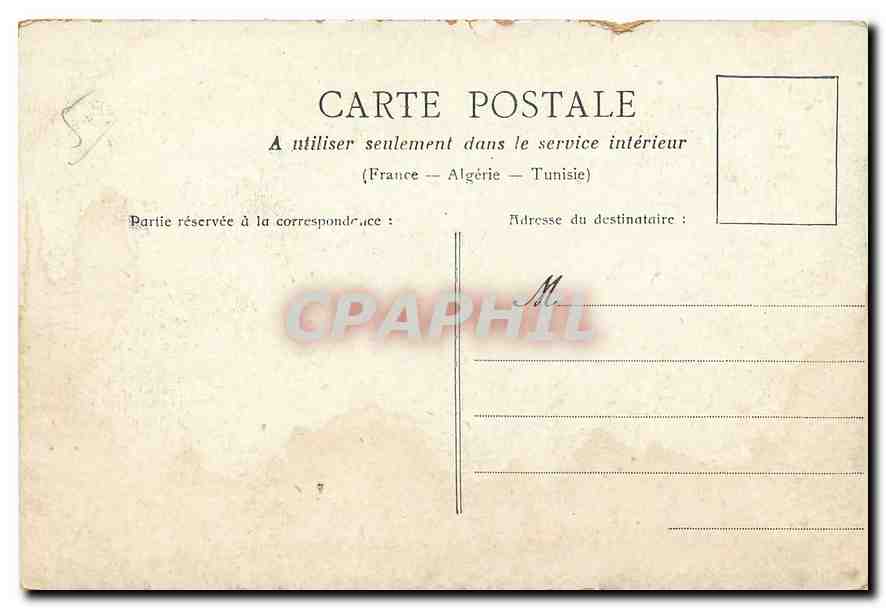 CPA Paris Les Bords de la Seine  — Rückseite