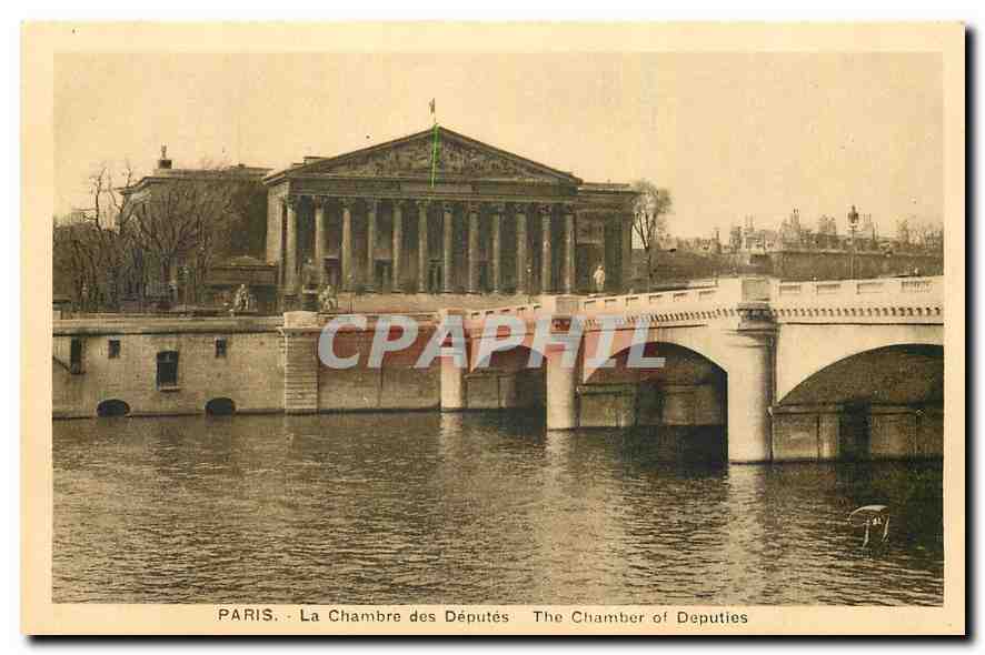 CPA Paris La Chambre des Deputes 