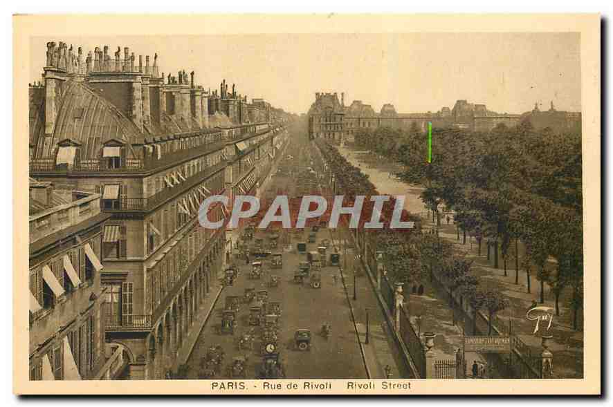 CPA Paris Rue de Rivoli 