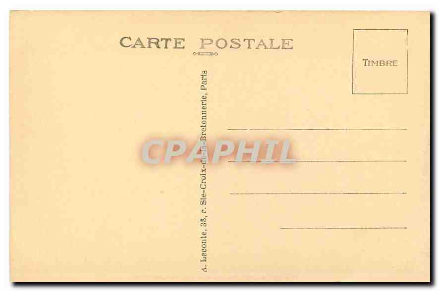 CPA Paris Le Boulevard des Italiens et le Boulevard Haussmann Longines — Verso