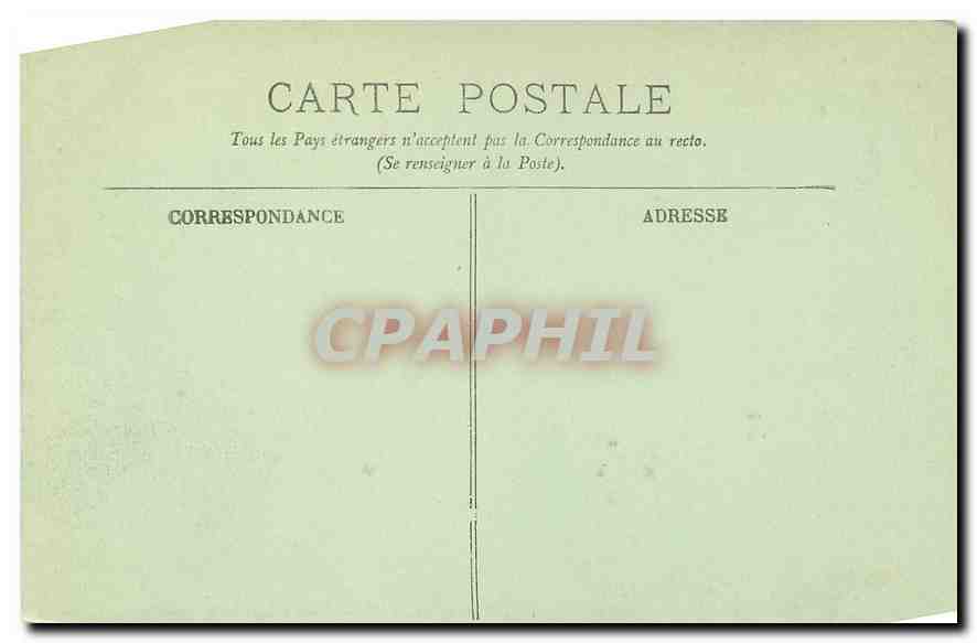 CPA Paris Le Louvre Cour du Manege  — Rückseite