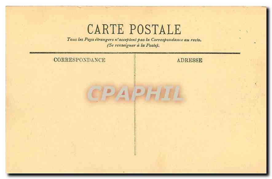CPA Paris Le Grand palais  — Verso