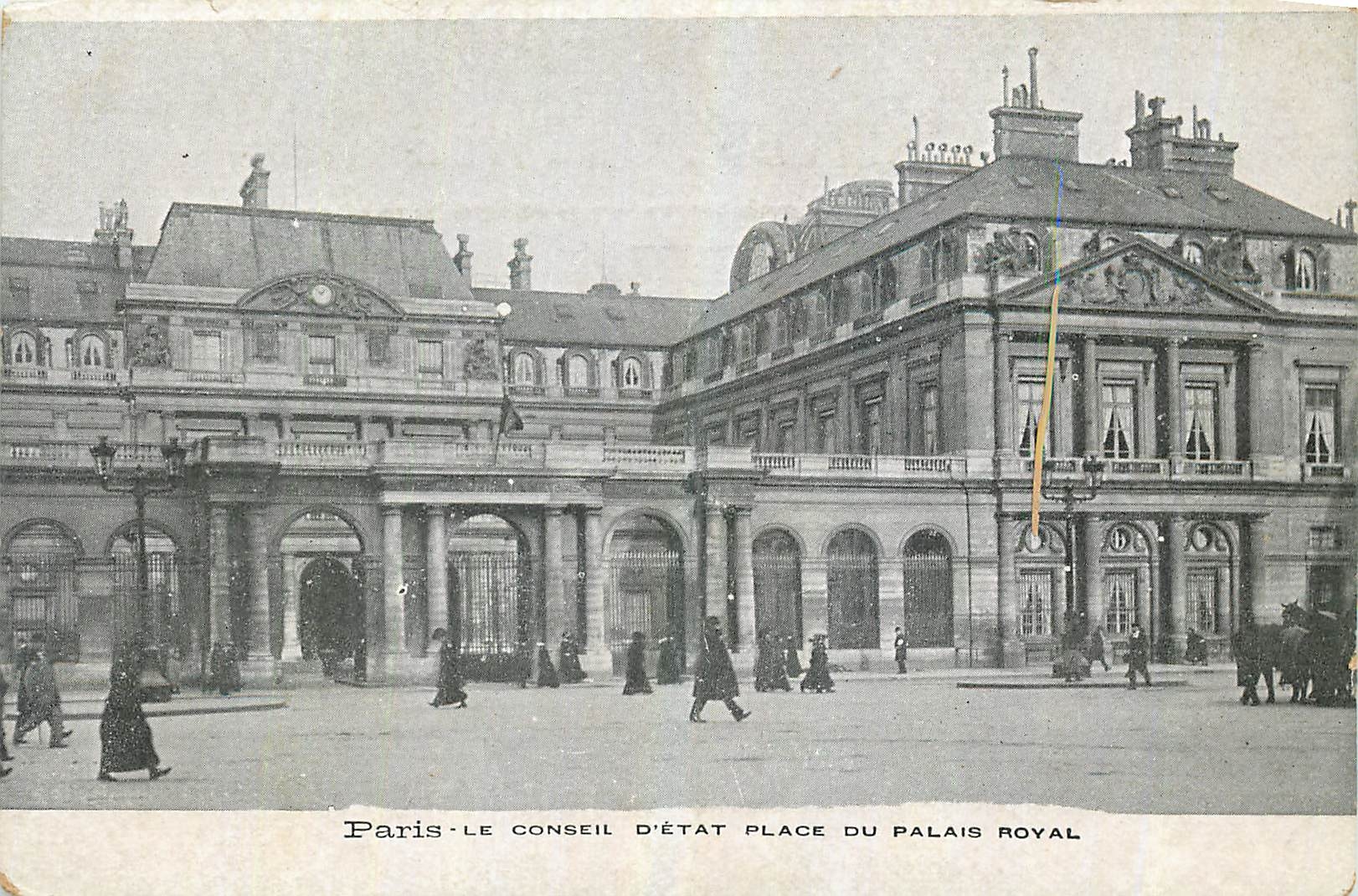 CPA Paris Le Conseil d'Etat Place du Palais Royal 