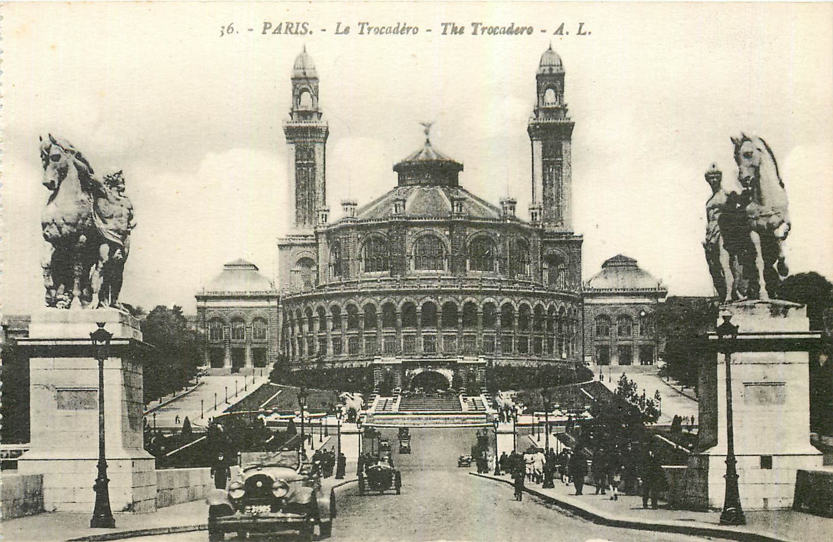 CPA Paris Le Trocadero 