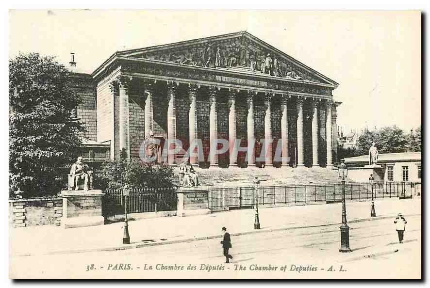 CPA Paris La Chambre des Deputes 