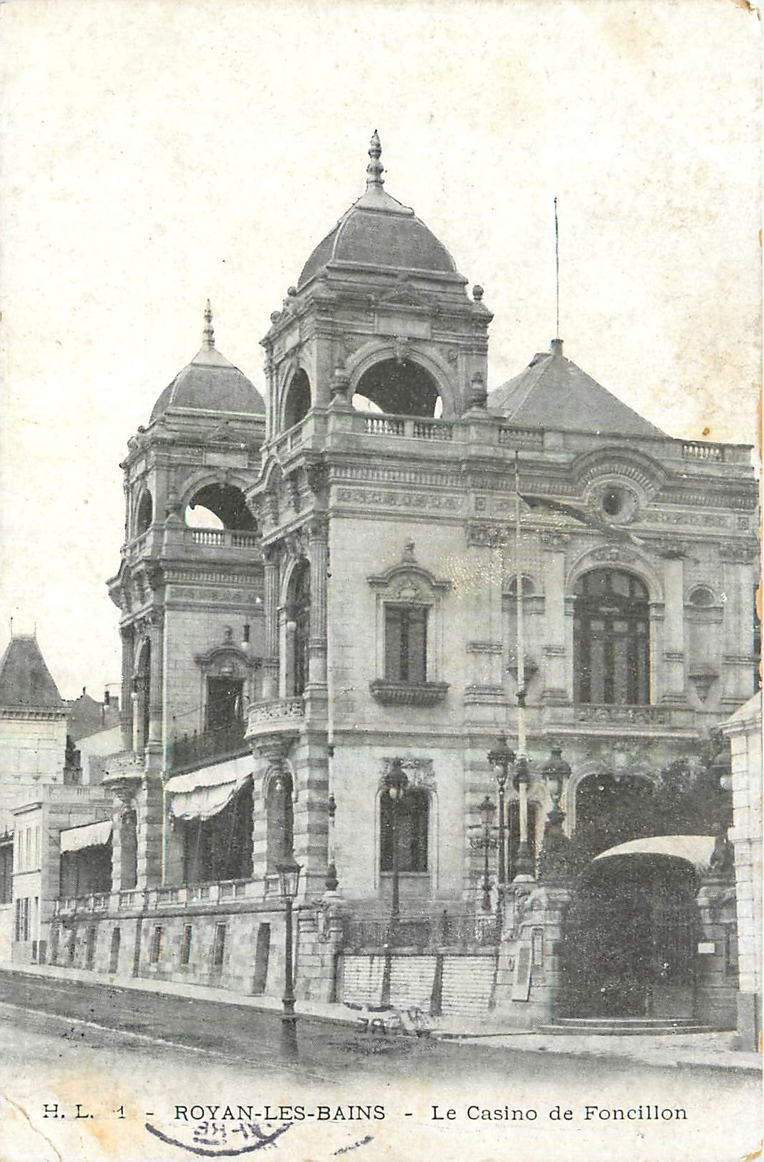 CPA Royan les Bains Le casino de Foncillon 