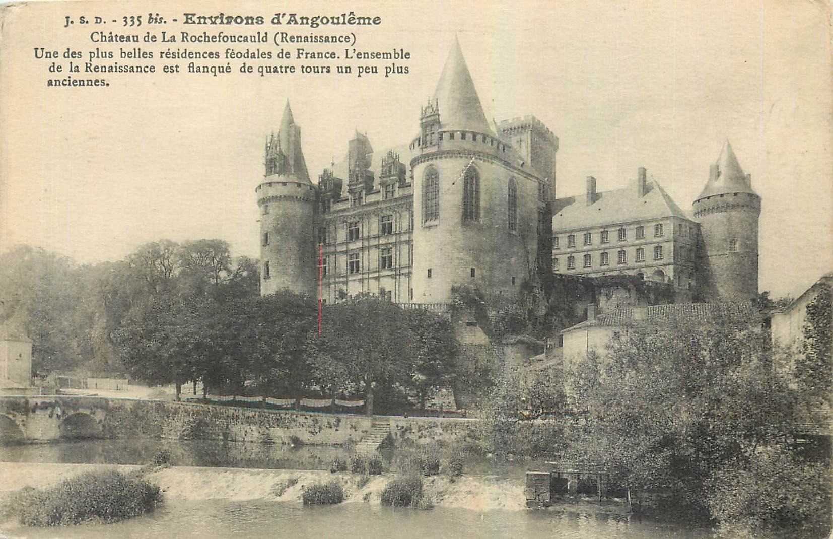 CPA Environs d'Angouleme Chateau de la Rochefoucauld Renaissance 