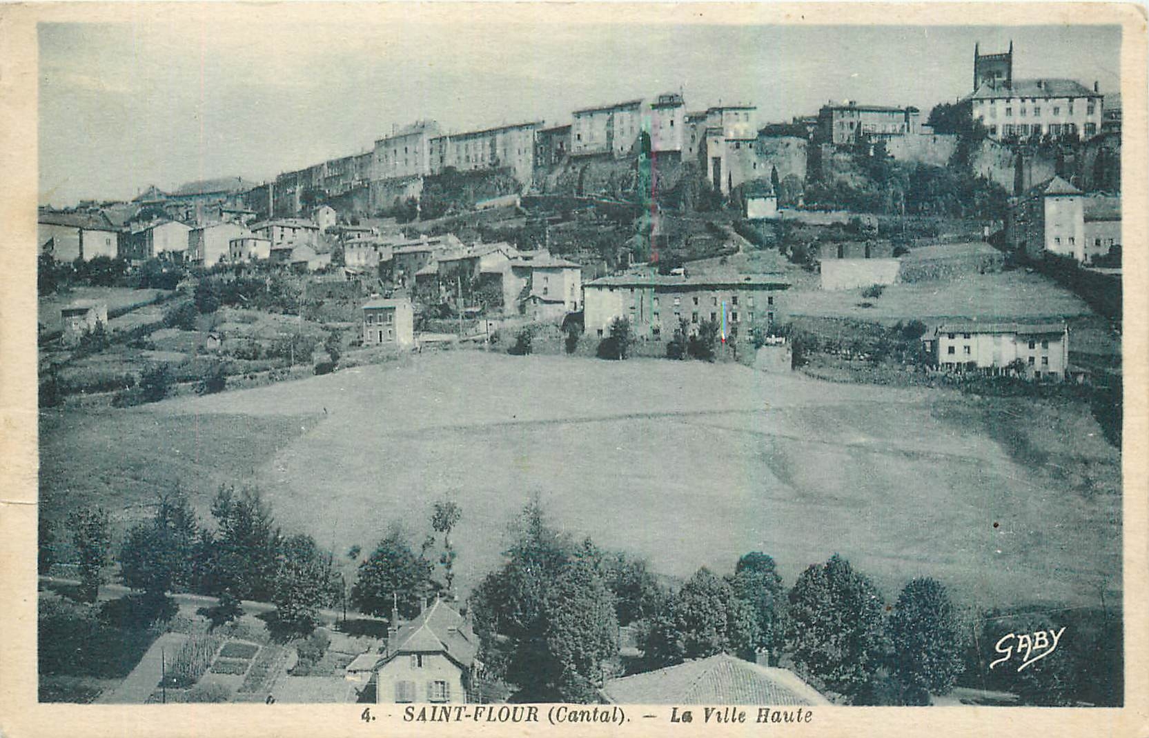 CPA Saint Flour Cantal La Ville Haute 