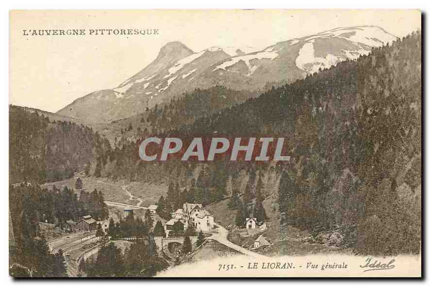 CPA L'Auvergne Pittoresque Le Lioran Vue generale 