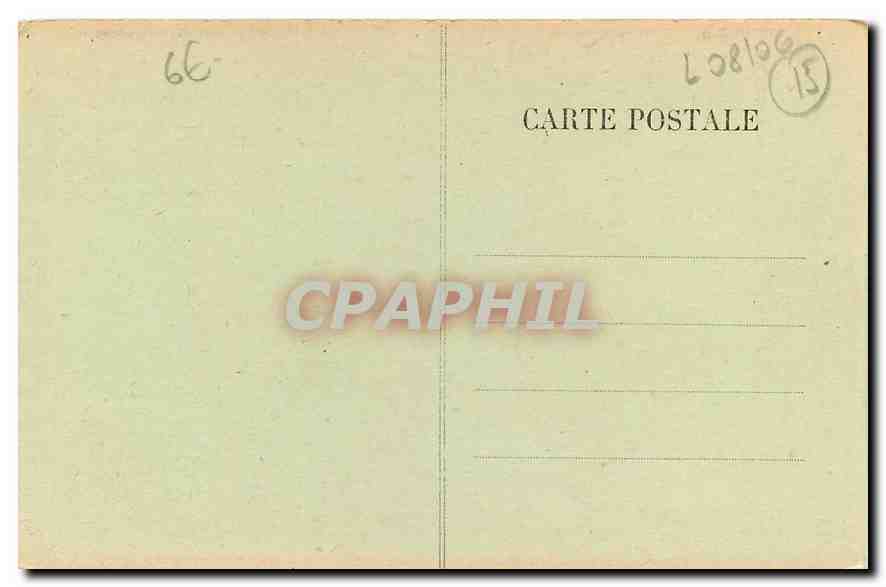 CPA L'Auvergne Cantal Salers Les rochers de Peyrade sont d'un pittoresque remarquable  — Rückseite
